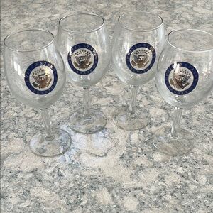 United States Senate Wine Glass Set